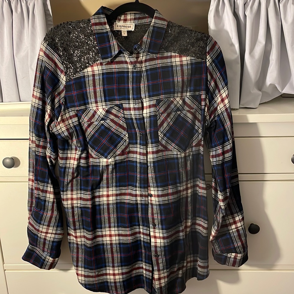 Express plaid shirt